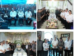 Wabup Vanda Sarundajang Hadir Menguatkan Keluarga Berduka di Kawangkoan