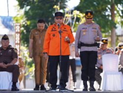 Bupati Robby Dondokambey Pimpin Apel Gelar Pasukan Tanggap Bencana El Nino, Minahasa Perkuat Kesiapsiagaan Hadapi Ancaman Karhutla dan Kekeringan