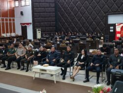 Jelang HUT ke-81 RI, Bupati Robby dan Wabup Vanda Ikuti Pidato Kenegaraan Presiden Prabowo