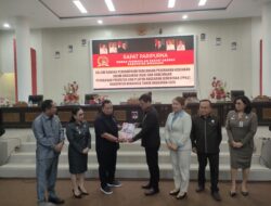 Sinergi Eksekutif-Legislatif Diperkuat, Pemkab Minahasa Sampaikan Rancangan Perubahan KUA dan PPAS 2026