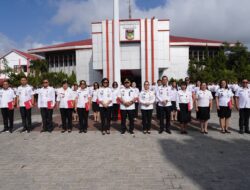 Awali September, Bupati Robby Dondokambey Pimpin Apel Kerja dan Serahkan SK Kenaikan Pangkat ASN