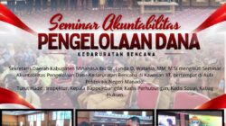 Sekda Minahasa Ikuti Seminar Akuntabilitas Dana Kedaruratan Bencana di Kawasan 3T