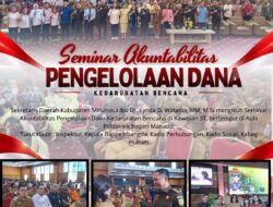 Sekda Minahasa Ikuti Seminar Akuntabilitas Dana Kedaruratan Bencana di Kawasan 3T