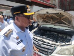 Bupati Robby Dondokambey Cek Kendaraan Dinas, Pastikan Aset Pemkab Minahasa Terawat dan Tepat Guna