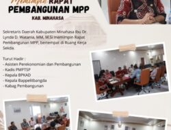 Sekda Lynda Watania Pimpin Rapat Pembangunan MPP, Perkuat Koordinasi Pelayanan Publik Minahasa