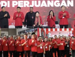 Megawati Soekarnoputri Konsolidasi Kader PDI Perjuangan Sulut, Robby Dondokambey Siap Jalankan Arahan