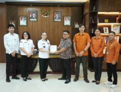 Wabup Vanda Sarundajang Bahas Pertumbuhan Ekonomi dan Sensus Ekonomi Bersama BPS Minahasa