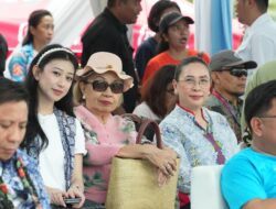Wabup Vanda Sarundajang Hadiri Festival Pesona Selat Lembeh 2026, Saksikan Kemegahan Sailing Pass “Dancing on The Boat”