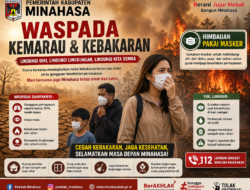 Cegah Risiko Gangguan Pernapasan, Pemkab Minahasa Serukan Kewaspadaan Hadapi Cuaca Ekstrem dan Kebakaran